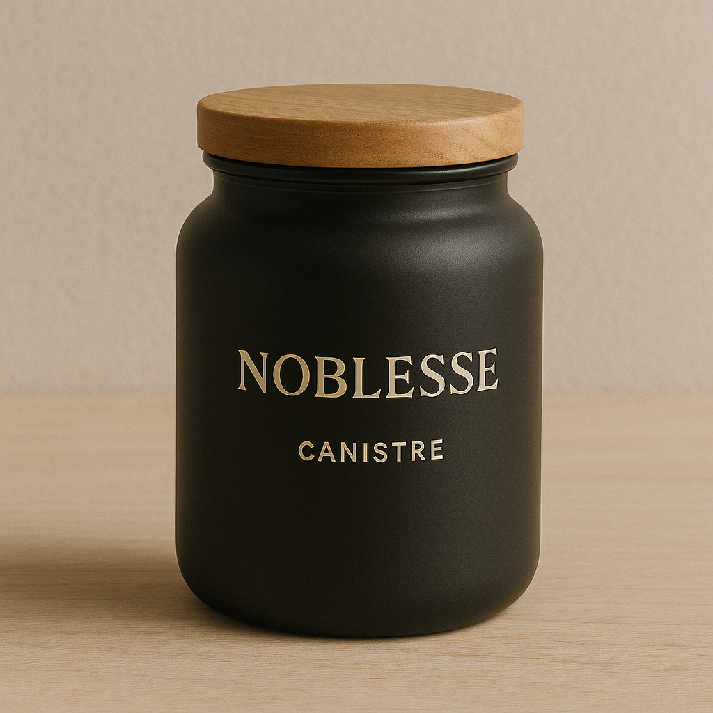 Noblesse Canistre – Matte Glass Coffee Canister